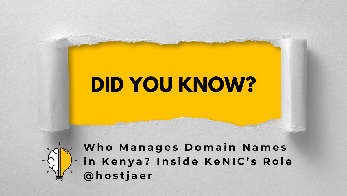 domain names in Kenya